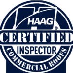 HAAG Certified Commercial Roof Inspector badge